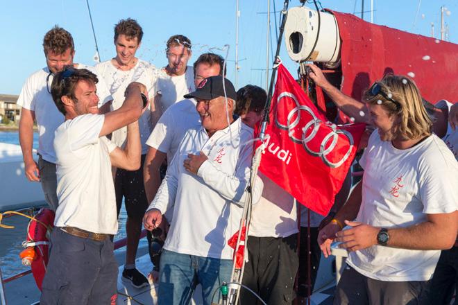 Nine Dragons Bob Cox in hat - Audi IRC Australian Champions 2014 © Andrea Francolini http://www.afrancolini.com/